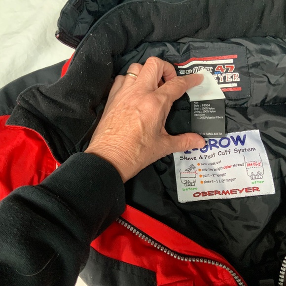 Obermeyer Child’s Ski Suit Snowsuit size 2 - Picture 4 of 7